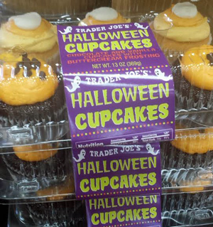 Trader Joe's Halloween Cupcakes