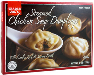 Trader Joe's Steamed Chicken Soup Dumplings (Trader Joe's- Boca