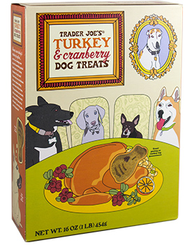 Trader Joe's Turkey & Cranberry Dog Treats