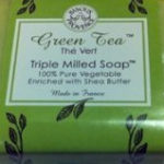 Bisous de Provence Green Tea The Vert Triple Milled Soap