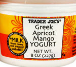 Trader Joe's Apricot Mango Greek Yogurt