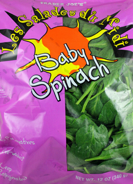 Trader Joe's Baby Spinach