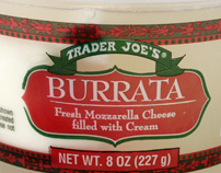Trader Joe's Burrata Mozzarella Cheese