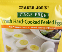 Skeptical Shopper: Born Free Hard Boiled Peeled Eggs