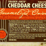 Trader Joe's Cheddar Cheese Caramelized Onions