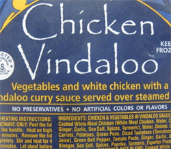Trader Joe's Chicken Vindaloo