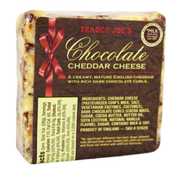 Trader Joe's Chocolate Cheddar Cheese