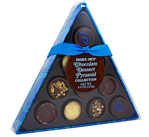 Trader Joe's Chocolate Dessert Pyramid Collection