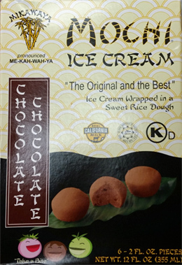 Trader Joe's Mikawaya Chocolate Mochi Ice Cream