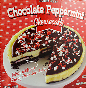 Trader Joe’s Chocolate Peppermint Cheesecake Reviews