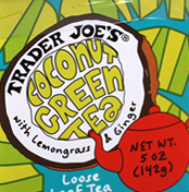 Trader Joe's Loose Leaf Coconut Green Tea