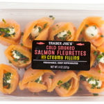 Trader Joe's Cold Smoked Salmon Fleurettes with Creamy Filling
