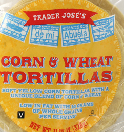 Trader Joe's Corn & Wheat Tortillas