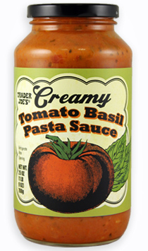 Trader Joe’s Creamy Tomato Basil Pasta Sauce Reviews