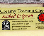 Trader Joe's Creamy Toscano Cheese Soaked in Syrah