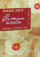 Trader Joe's Crimson Blossom Herbal Green Tea