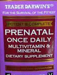 Trader Joe's Once Daily Prenatal Multivitamin & Mineral Supplement