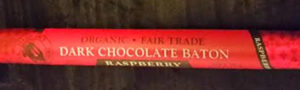 Trader Joe's Organic Fair Trade Dark Chocolate Baton Raspberry