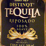Trader Joe's Distinqt Reposado Agave Tequila