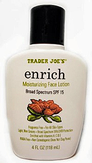 Trader Joe's Enrich Moisturizing Face Lotion