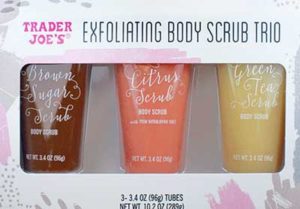 Trader Joe’s Exfoliating Body Scrub Trio