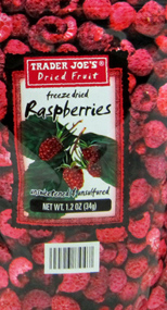 Trader Joe's Freeze Dried Raspberries