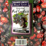Trader Joe's Freeze Dried Red Seedless Grapes