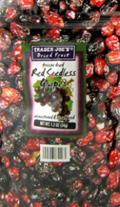 Trader Joe's Freeze Dried Red Seedless Grapes Reviews - Trader Joe's ...