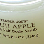 Trader Joe's Fuji Apple Sea Salt Body Scrub