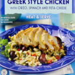 Trader Joe's Greek Style Chicken with Orzo, Spinach, and Feta Cheese