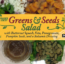 Trader Joe's Greens & Seeds Salad