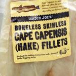 Trader Joe's Boneless Skinless Cape Capensis Hake Fillets