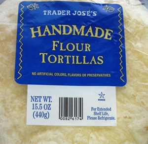 Trader Joe's Handmade Flour Tortillas