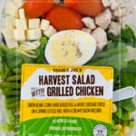 Trader Joe's Harvest Salad with Grilled Chicken