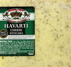 Trader Joe's Havarti Cheese with Dill
