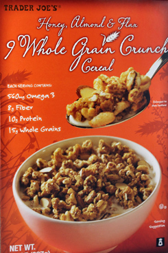 Trader Joe’s Honey Almond & Flax Whole Grain Crunch Cereal Reviews