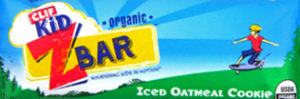 Clif Kid Organic Iced Oatmeal Cookie Z Bar