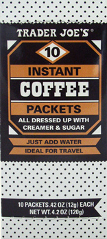 Trader Joe's Instant Coffee Packets