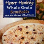 Trader Joe's Heart Healthy Whole Grain Instant Blueberry Oatmeal