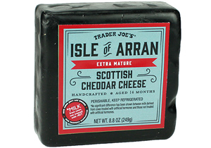 Trader Joe's Isle of Arran Scottish Cheddar Cheese