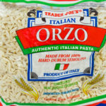 Trader Joe's Italian Orzo Pasta