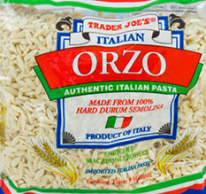 Trader Joe's Italian Orzo Pasta