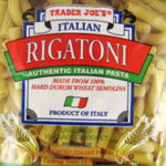 Trader Joe's Italian Rigatoni Pasta