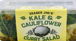 Trader Joe's Kale & Cauliflower Curry Salad