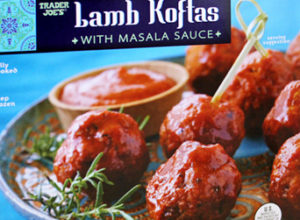 Trader Joe's Lamb Koftas with Masala Sauce