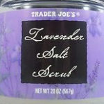 Trader Joe's Lavender Salt Scrub