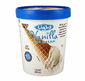 Trader Joe's Light Vanilla Ice Cream