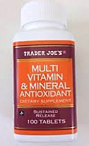Trader Joe's Multivitamin & Mineral Antioxidant
