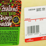 Trader Joe's New Zealand Grass Fed Sharp Cheddar