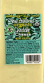 Trader Joe’s New Zealand Organic Cheddar Cheese Reviews